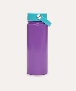 garrafa de inox com alça 750ml roxo médio UNICO