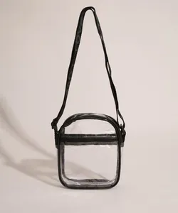Shoulder Bag Infantil "Love" com Alça Regulável Transparente Único