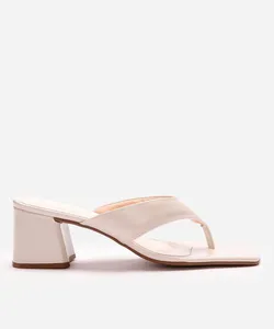 tamanco bico quadrado oneself off white 37