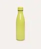 garrafa de inox 680ml verde médio Único