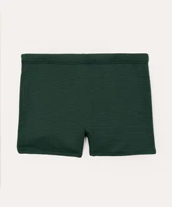 sunga boxer texturizada juvenil verde 10