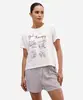 pijama short doll feminino listrado girls therapy colorido PP