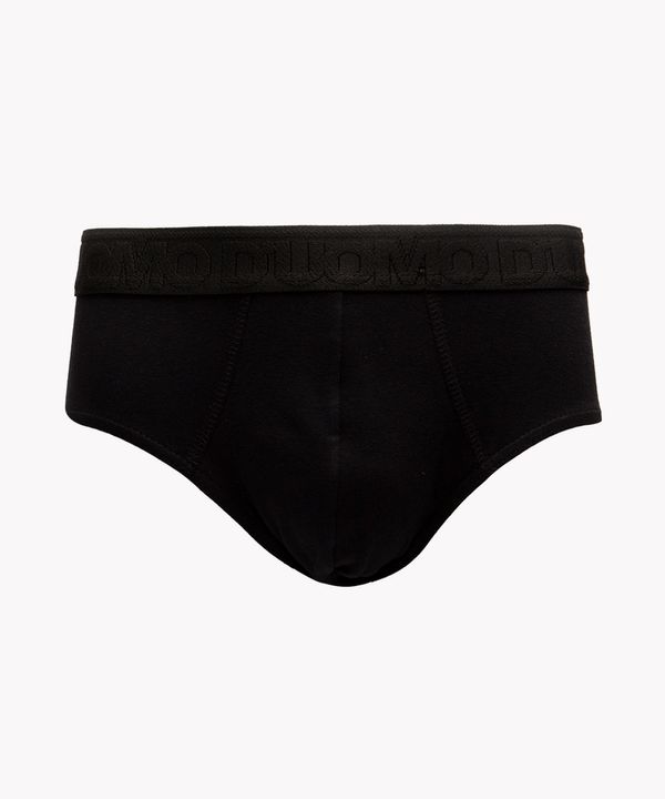 cueca de algodão slip duomo preto P