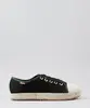 Tênis Feminino Moleca em Suede Flatform com Corda Preto 39