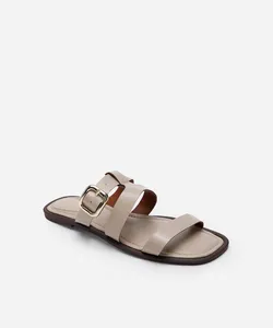 rasteirinha de tiras com fivela oneself off white 38