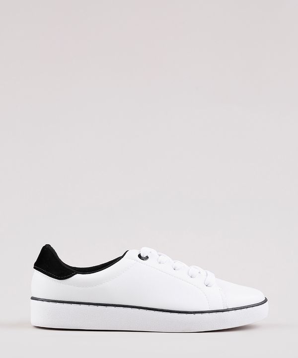 Tênis Feminino Vizzano com Recorte Branco 37