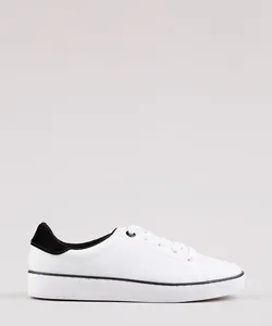 Tênis Feminino Vizzano com Recorte Branco 36