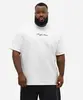 camiseta masculina estampada plus size off white GG3
