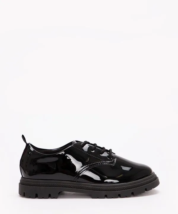 mocassim infantil envernizado preto 29