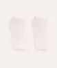 kit de 2 pares de meias infantis soquete branco 18-21