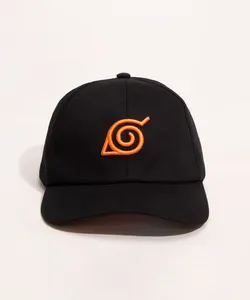 boné juvenil naruto preto Único