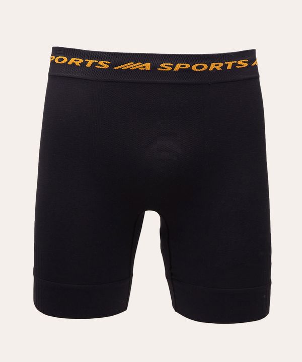 cueca boxer duomo sem costura preta P