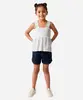 bata de algodão infantil texturizada off white 8