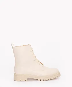 bota coturno com recorte salto baixo oneself off white 36