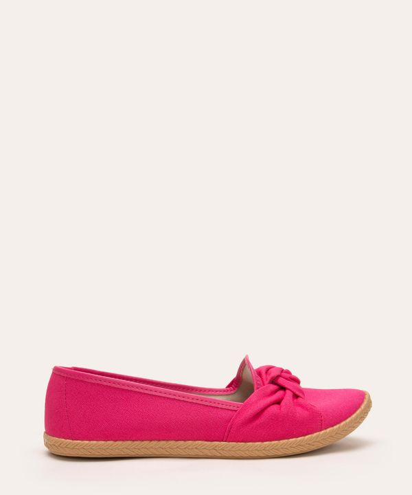 slipper com nó moleca pink 35