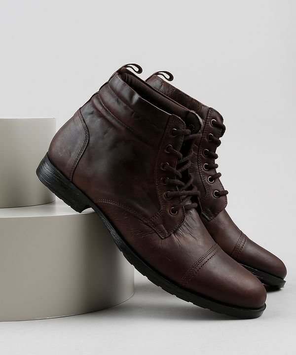 Bota Coturno Masculina Oneself Marrom 39
