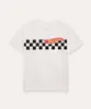 camiseta de algodão infantil manga curta hot wheels off white 6