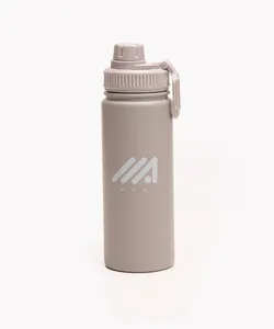 garrafa esportiva de inox 750ml cinza Único