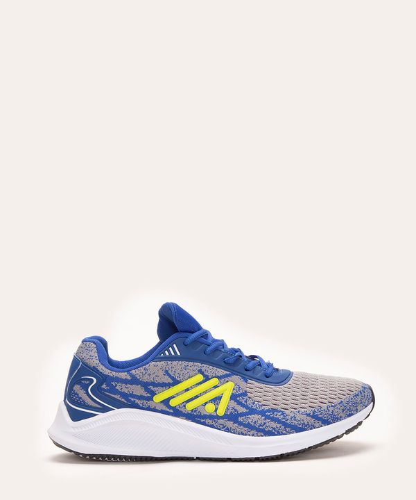 tênis esportivo cano baixo azul 39