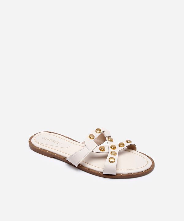 rasteirinha com tachas oneself off white 39