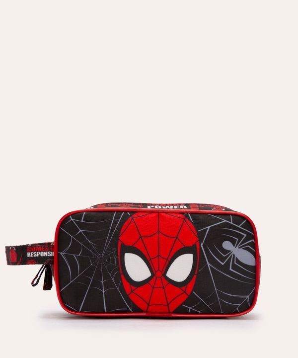 necessarie infantil homem aranha com alça preta UNICO
