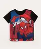 camiseta infantil manga curta homem aranha preta 3