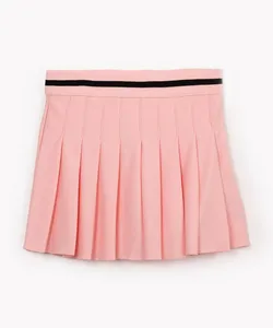 saia infantil com pregas rosa 10