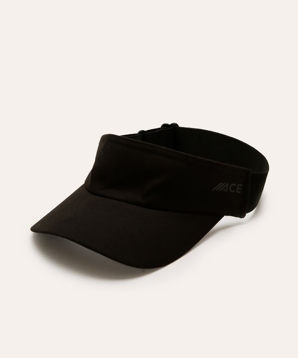viseira esportiva aba curva preta UNICO