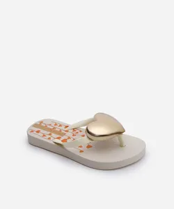 chinelo infantil belle amour ipanema bege 33-34