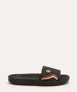 chinelo slide infantil gaspea preto 33