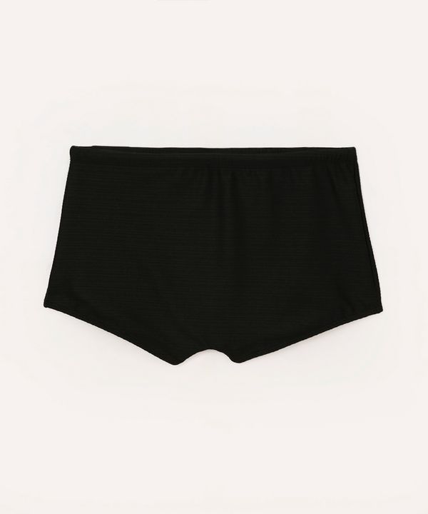 sunga boxer texturizada proteção uv preto M