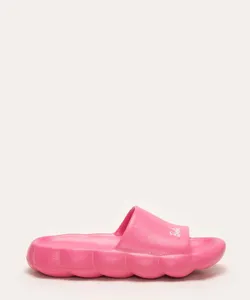 chinelo infantil slide comfy barbie rosa 28