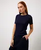 blusa de tricot mindset azul M