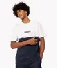 camiseta de algodão nasa com recorte manga curta off white M