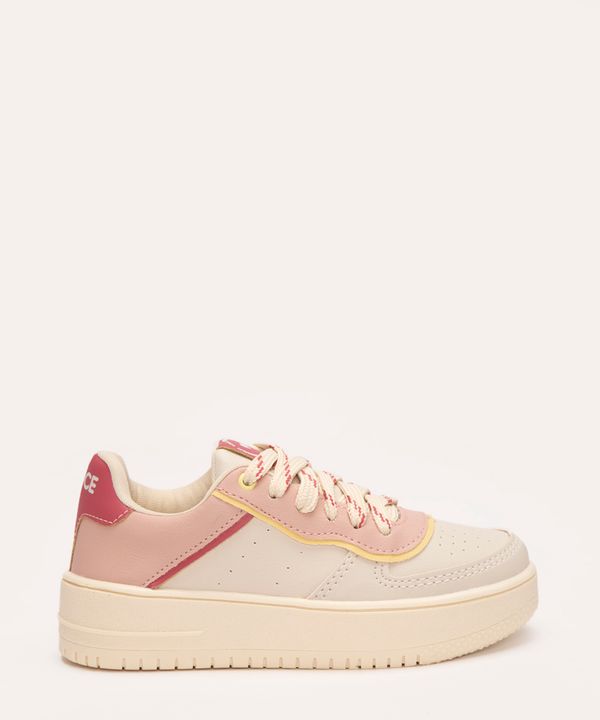 tênis casual infantil bege 28