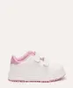 tênis infantil com velcro branco 24