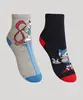 Meia Infantil Cano Médio Sonic Multicor 30-33