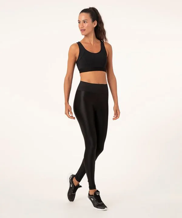 Calça Legging Feminina Esportiva Texturizada Preta P
