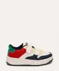 tênis infantil com velcro colorido 23