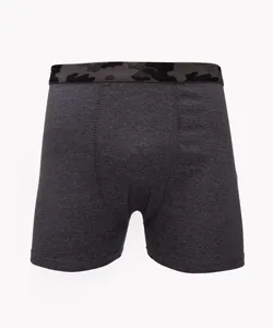 cueca boxer camuflado cinza M
