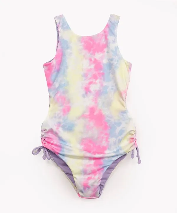 maio juvenil tie dye com laço proteção uv multicor 16