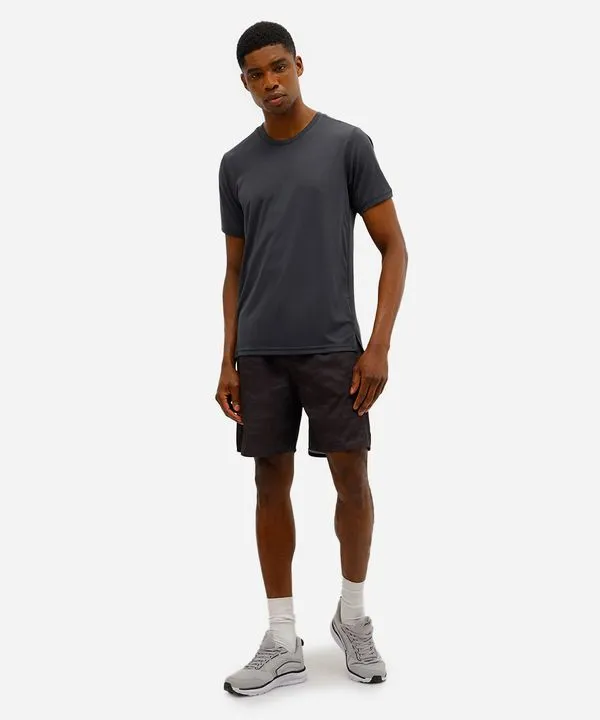 bermuda esportiva masculina camuflada preta M