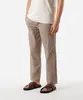 calça jogger masculina de sarja estonada bege 44