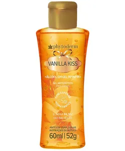 álcool gel phytoderm vanilla kiss com esferas hidratantes 60ml 52g único 60 ML