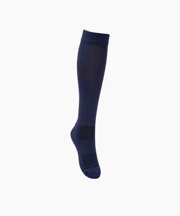 meia cano alto futebol esportiva azul 39-43