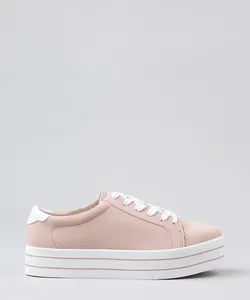 Tênis Feminino Flatform Moleca Rosê 36