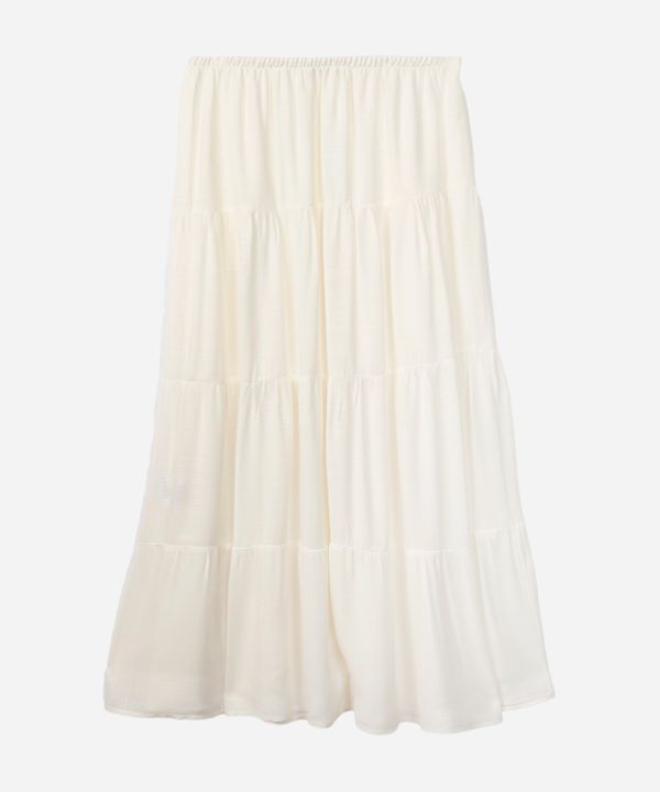 saia longa juvenil de viscose off white 16
