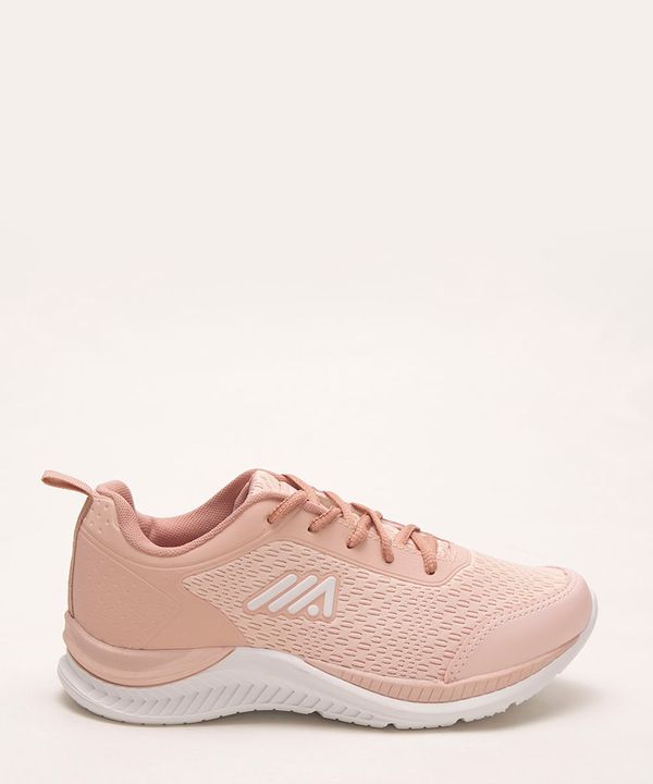 tênis esportivo cano baixo rosê 39