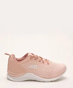 tênis esportivo cano baixo rosê 34