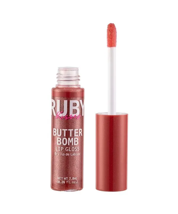 gloss ruby kisses butter bomb pillowtalk única Único